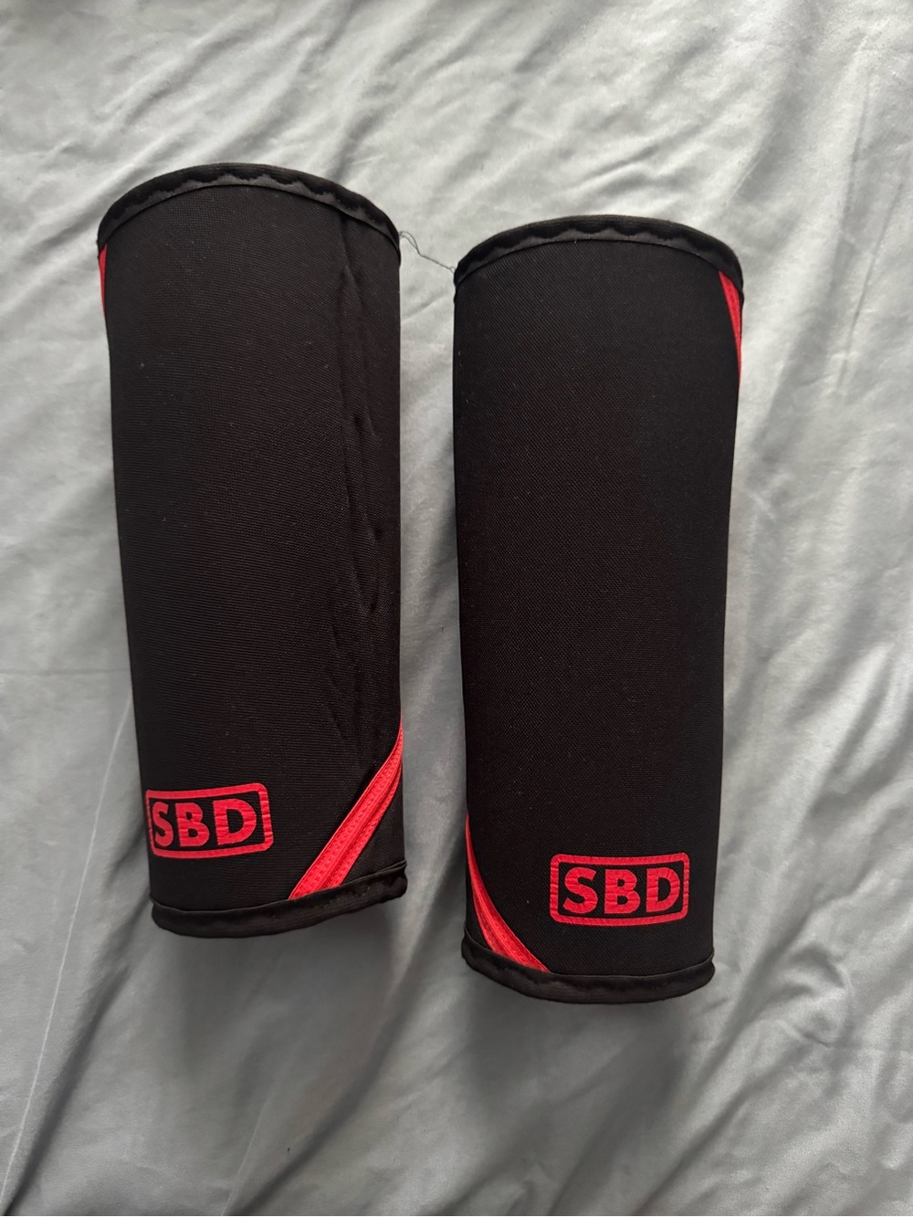 SBD Black & Red Compression Sleeve Pair - Women Accessories